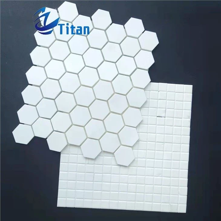 Alumina Ceramic Hexagonal Piece