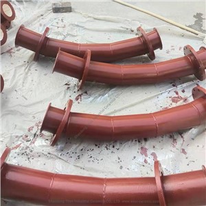 Tubo de acero revestido de cerámica de alúmina 92