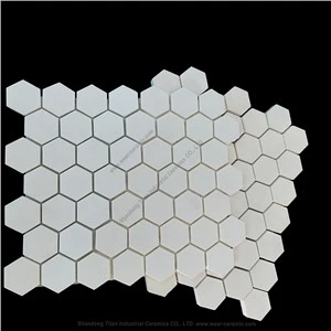 Estera de baldosas hexagonales de cerámica resistente al desgaste