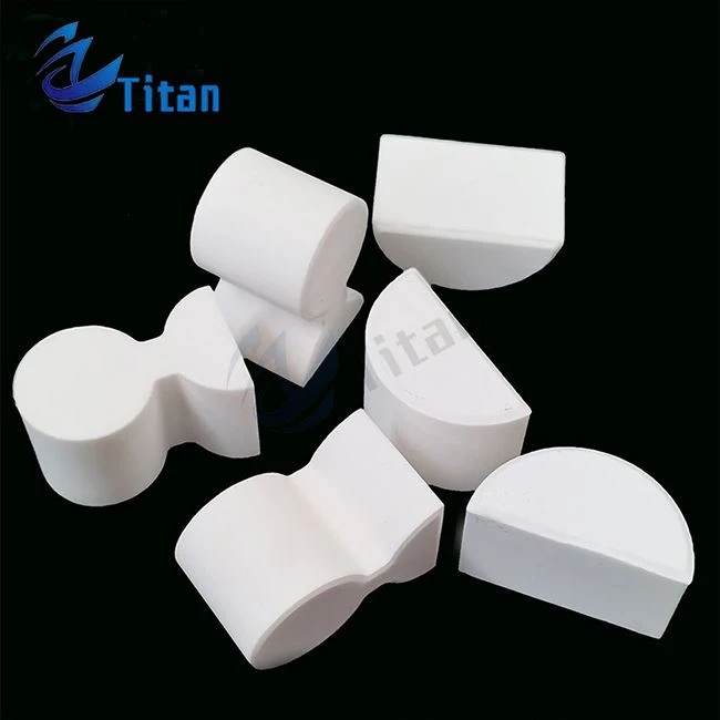 White Ceramic Cylinder Pot