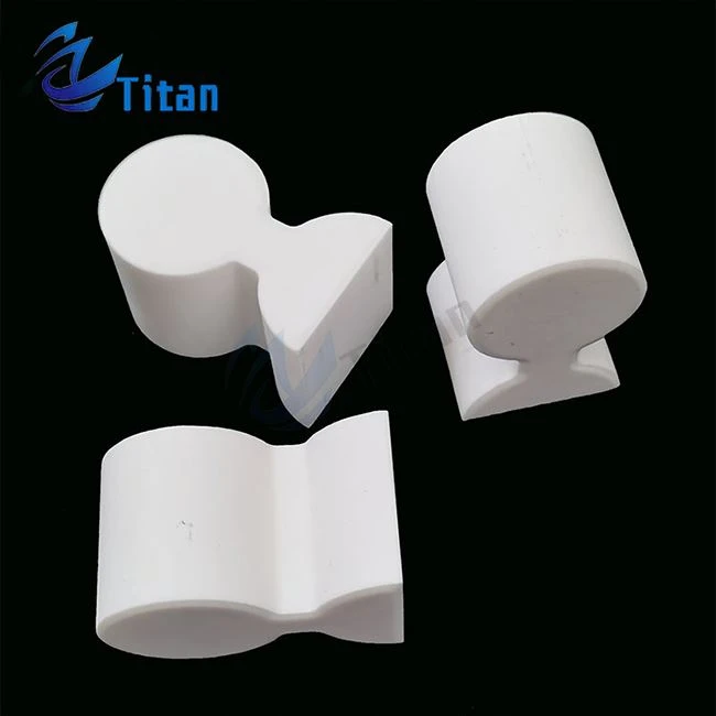 White Ceramic Cylinder Pot