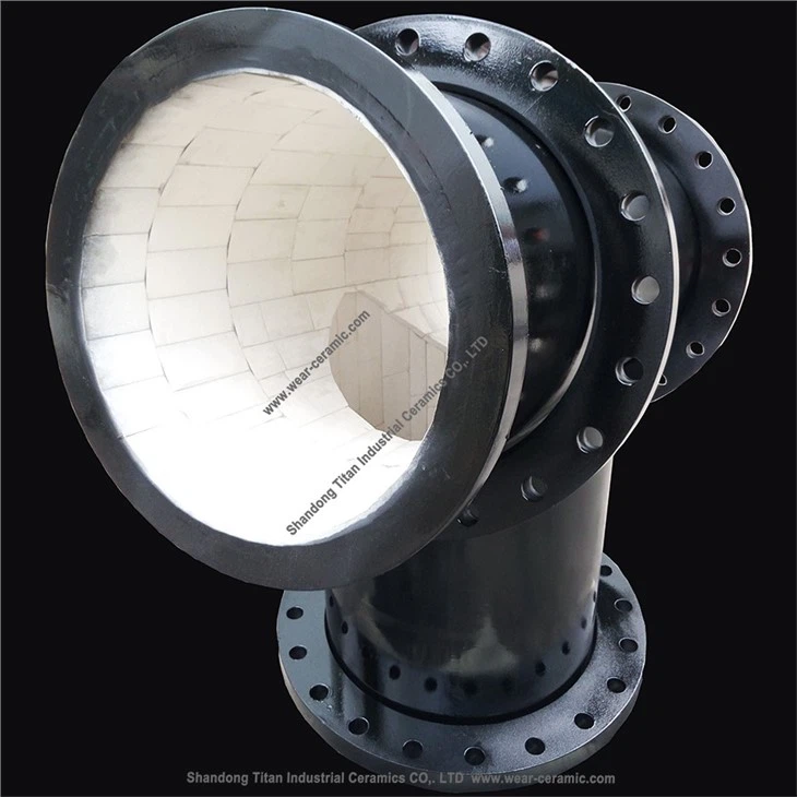 Ceramic Lined Elbow Tube