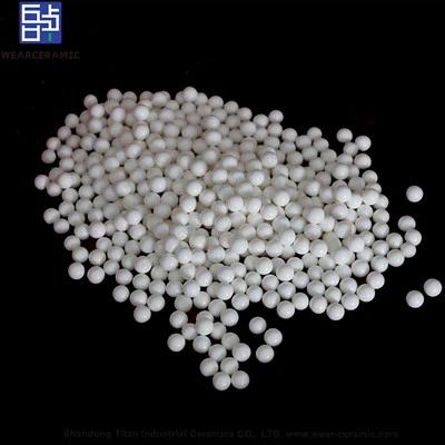 Microperlas de alúmina de alta gravedad específica